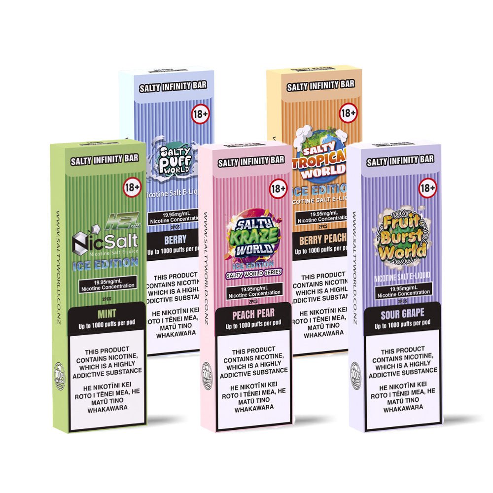 Salty Infinity Bar Replacement Pod | Shosha Vape NZ