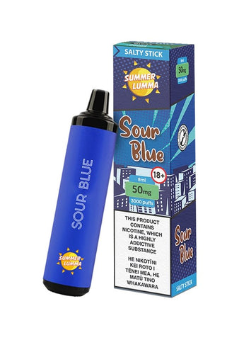 Salty Stick Sour Blue Disposable Vape | Hollywood Vape NZ