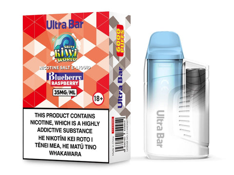 Ultra Bar Blueberry Raspberry Disposable Vape | Hollywood Vape NZ